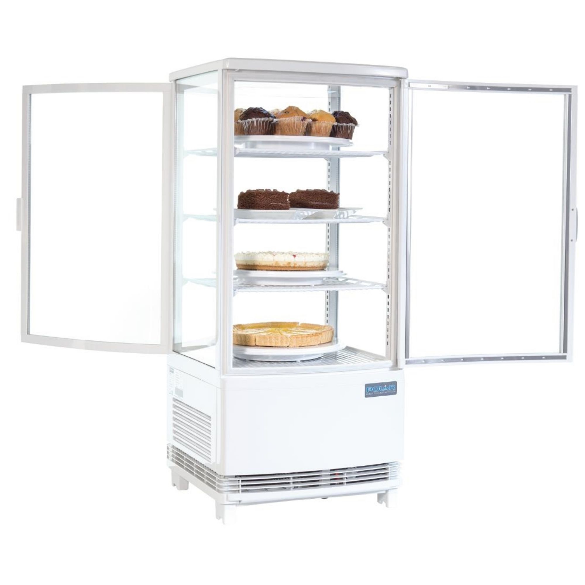 Picture of Polar C-Series Curved Door Display Fridge 86Ltr White