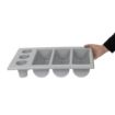 Picture of APS Stackable Plastic Cutlery Dispenser