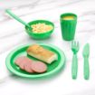 Picture of Olympia Kristallon Polycarbonate Plates Green 230mm (Pack of 12)
