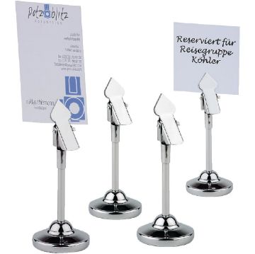 Picture of Stainless Steel Table Number Grips 105mm (Pack of 4)