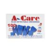 Picture of A-care Blue Assorted Plasters (100 Pack) - CB441