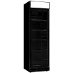 Picture of CombiSteel Refrigerator 1 Glass Door Black 382L