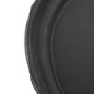 Picture of Olympia Kristallon Polypropylene Oval Non-Slip Tray Black 685mm