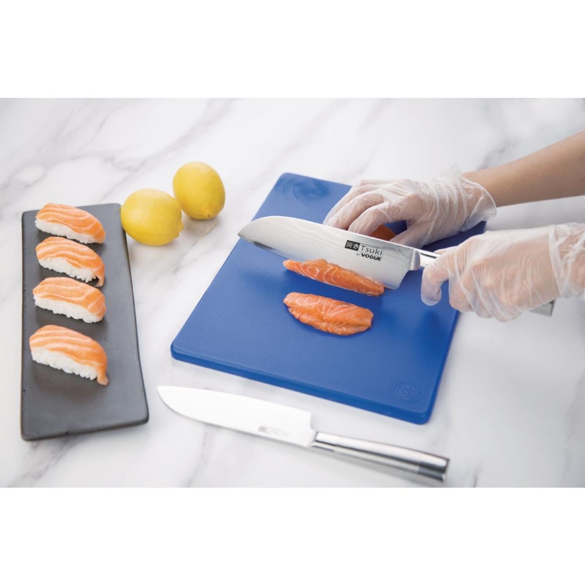 Picture of Vogue Tsuki Series 8 Santoku Knife 17.8cm