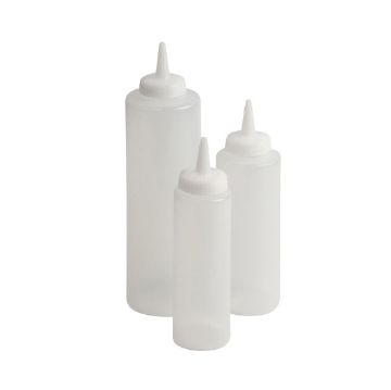 Picture of Beaumont Squeeze Sauce Bottle Clear 8oz