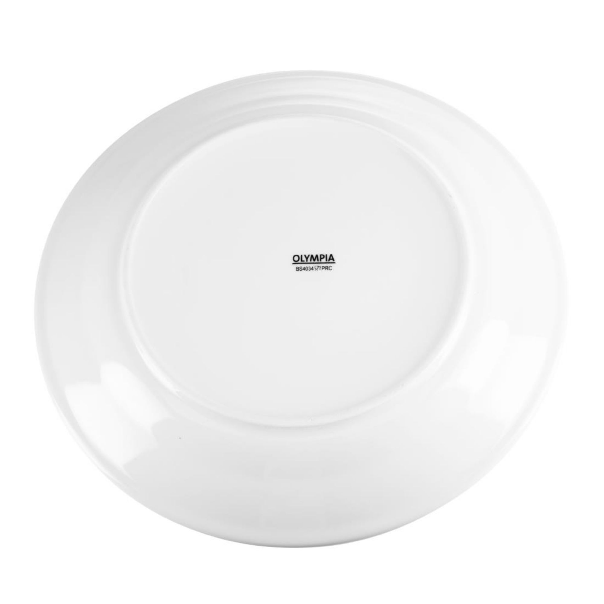 Picture of Olympia Whiteware Wide Rimmed Plates 310mm (Pack of 6)