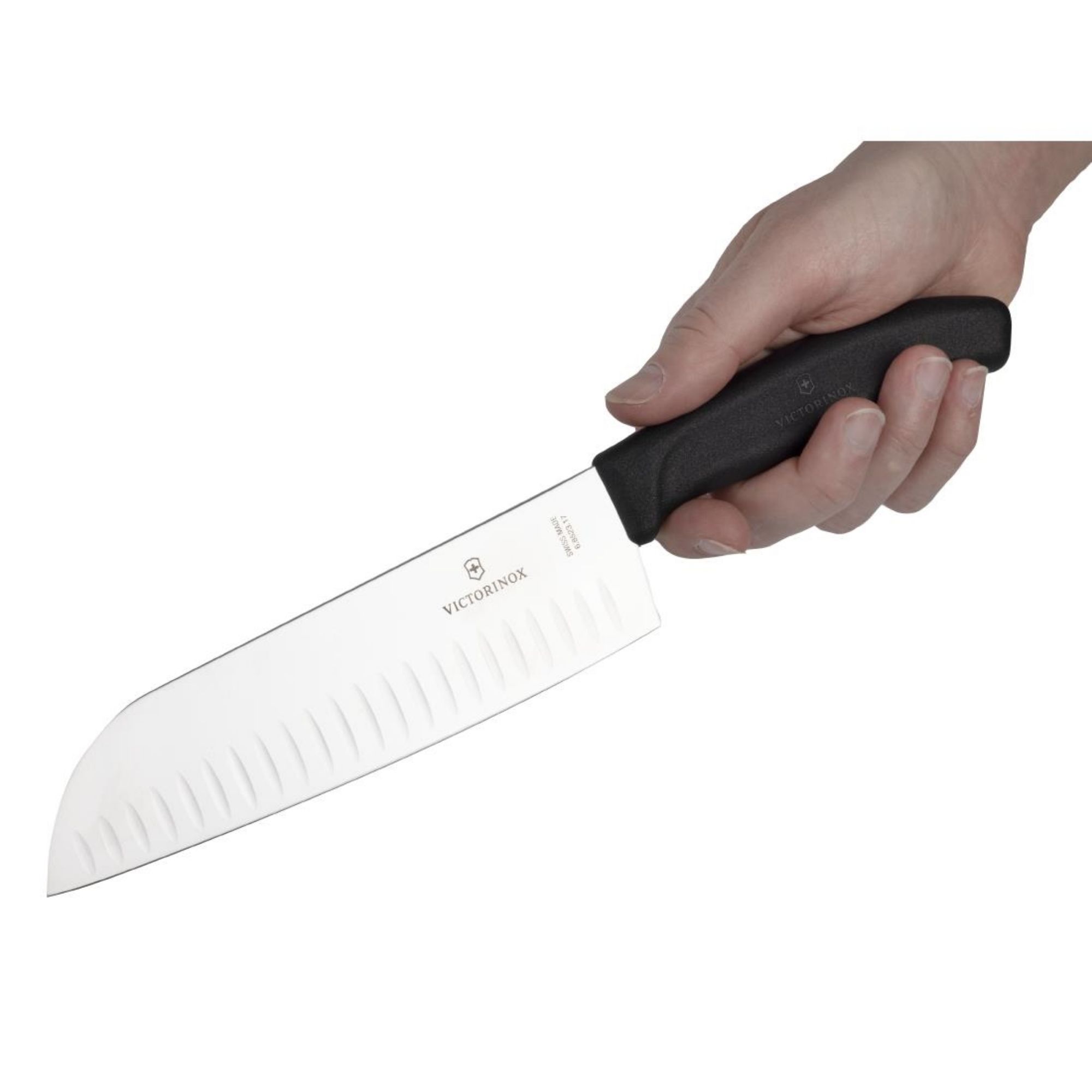 Picture of Victorinox Santoku Knife Fluted Edge 17.1cm