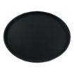 Picture of Beaumont Non-Slip Round Tray Black 406mm - CZ496