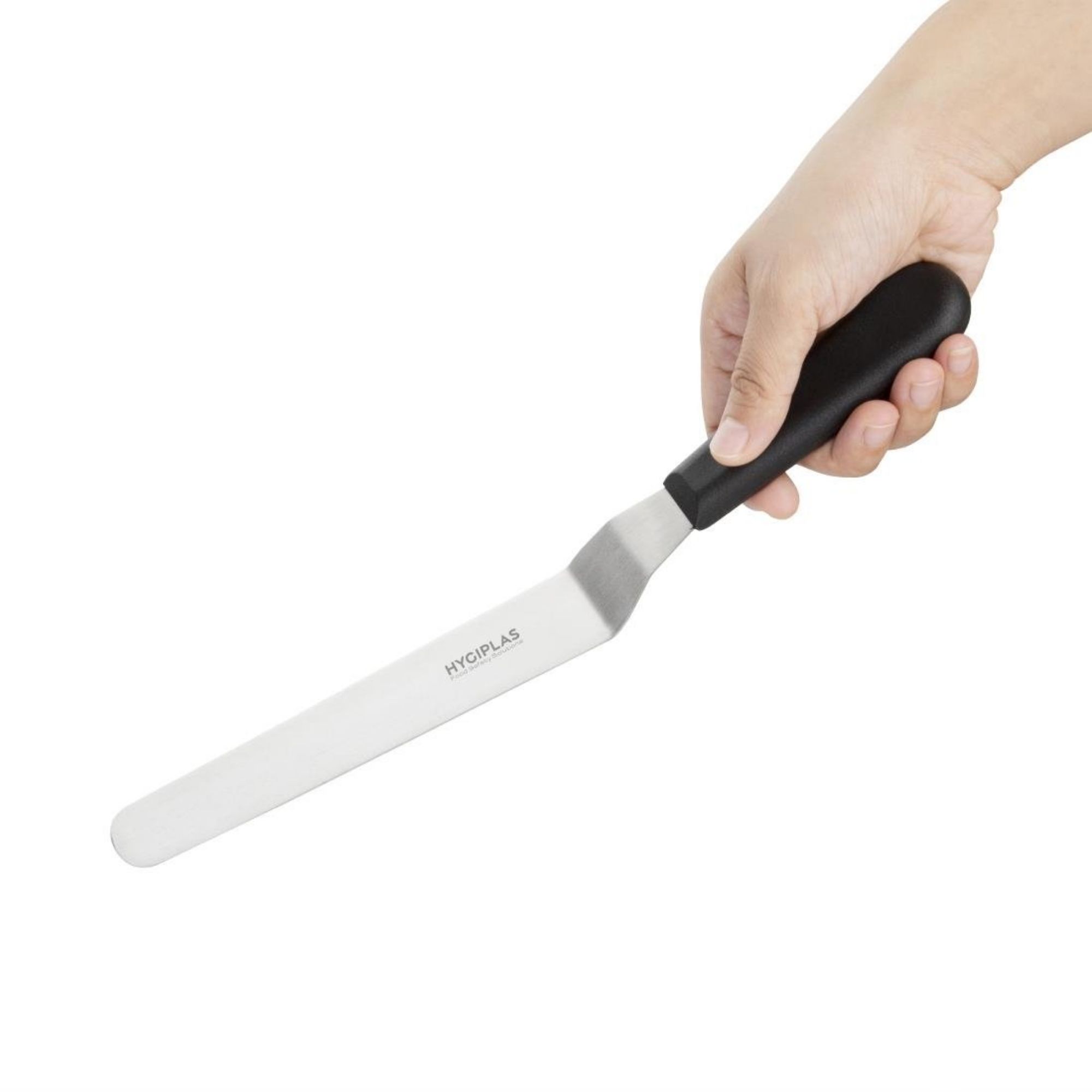Picture of Hygiplas Angled Blade Palette Knife Black 19.5cm