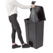 Picture of Jantex Kitchen Pedal Bin Black 87Ltr - CW724