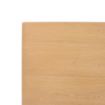 Picture of Bolero Pre-drilled Rectangular Table Top Natural Ash Veneer 1100 x 700mm