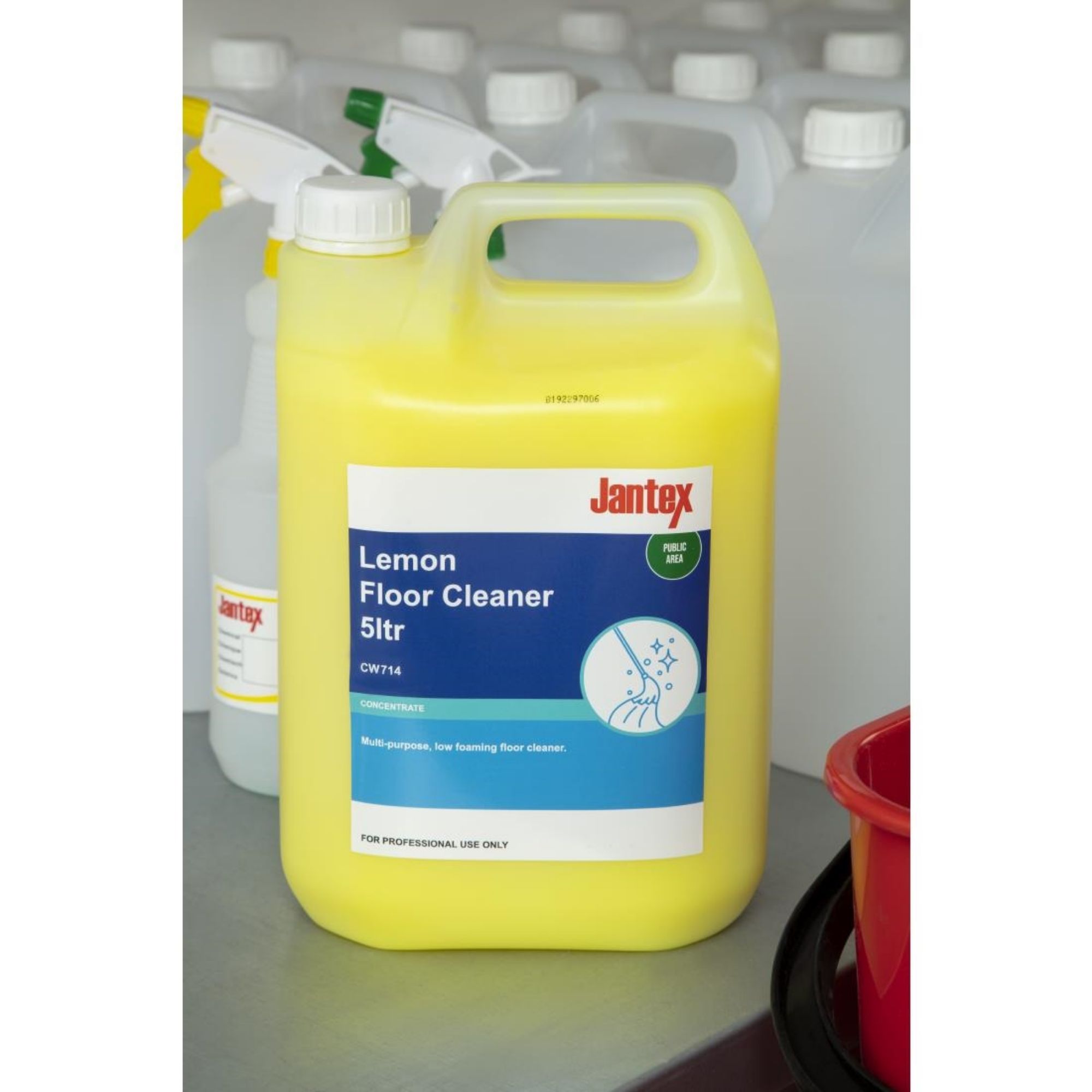 Picture of Jantex Lemon Gel Floor Cleaner Concentrate 5Ltr