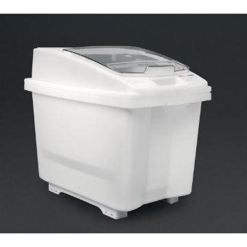 Picture of Araven Transparent Mobile Ingredient Bin 100Ltr