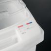 Picture of Araven Transparent Mobile Ingredient Bin 80Ltr