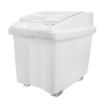 Picture of Araven Transparent Mobile Ingredient Bin 80Ltr