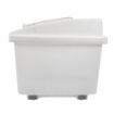 Picture of Araven Transparent Mobile Ingredient Bin 80Ltr