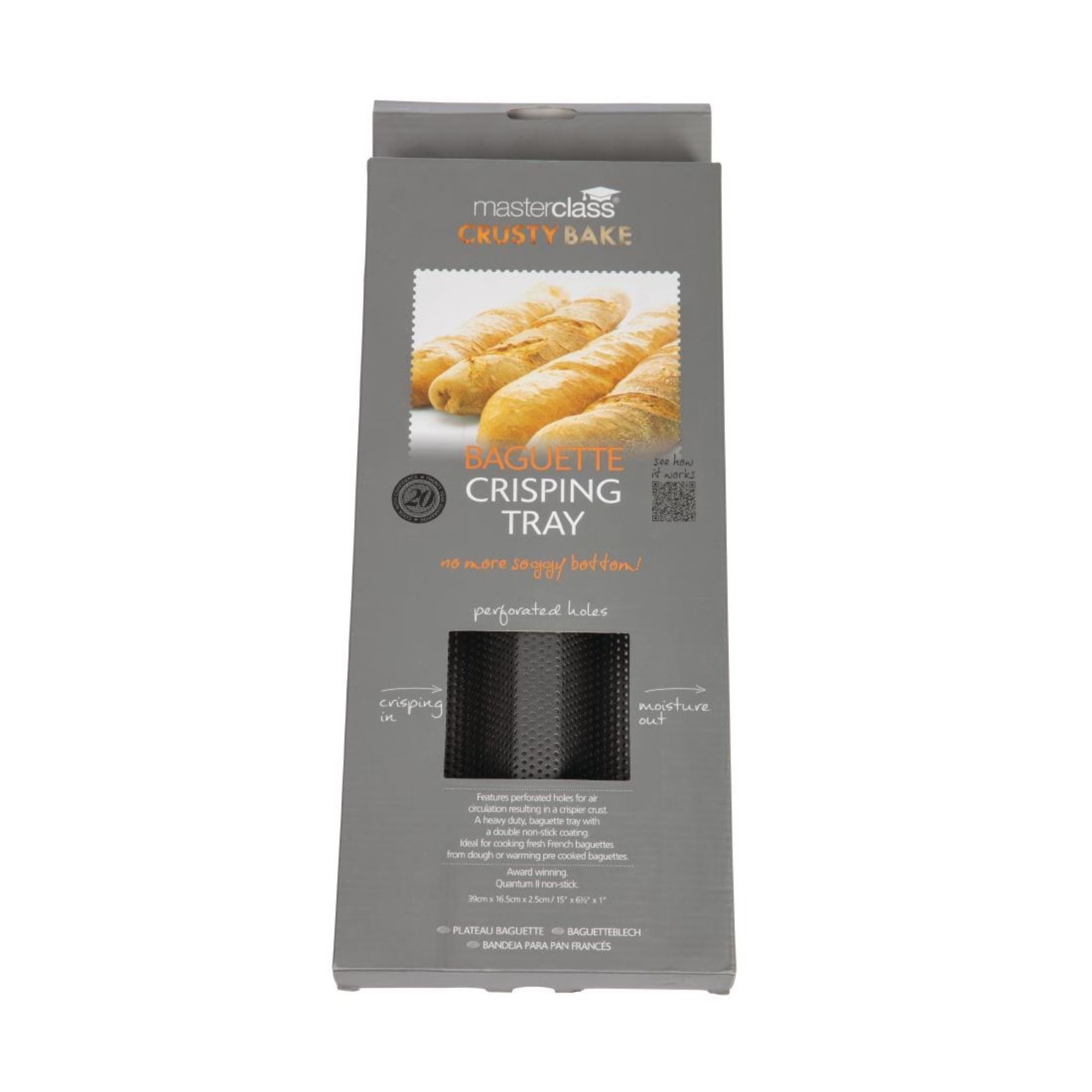 Picture of MasterClass Crusty Bake Non Stick Baguette Tray
