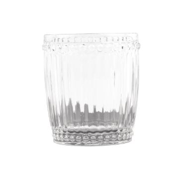 Picture of Olympia Baroque Whiskey Glasses Clear 325ml (Pack of 6)