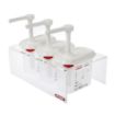 Picture of Araven Sauce Dispensers with Pump GN 1/9 Transparent 1.5Ltr (3 pack) - CR823