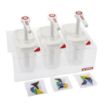 Picture of Araven Sauce Dispensers with Pump GN 1/9 Transparent 1.5Ltr (3 pack) - CR823