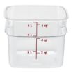 Picture of Cambro FreshPro Camsquare Food Storage Container 5.7Ltr