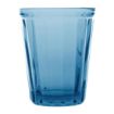 Picture of Olympia Cabot Panelled Glass Tumbler Blue 260ml (6 pack)