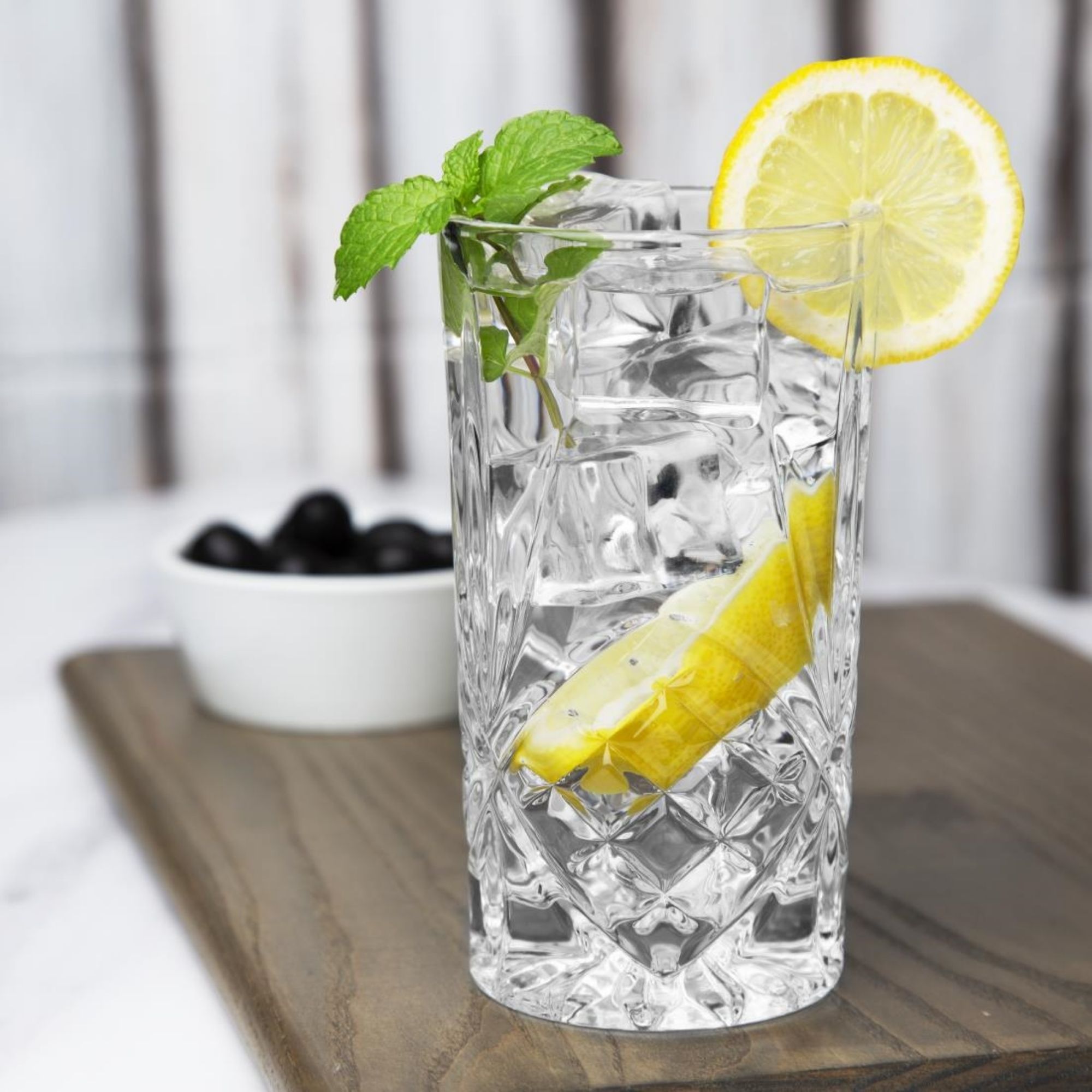 Picture of Olympia Old Duke Hi Ball Tumblers 350ml (6 Pack)