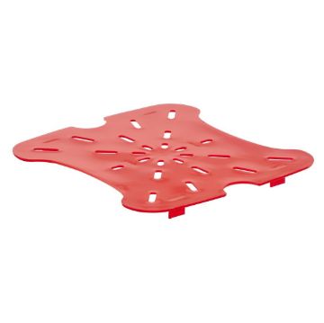Picture of Cambro FreshPro Red Drain Shelf 195x195mm