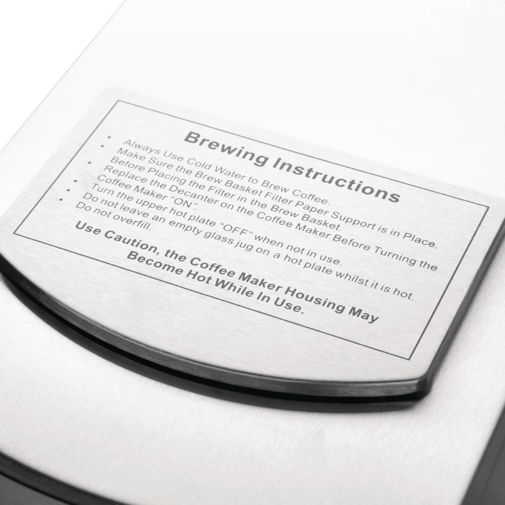 Picture of Buffalo Airpot Filter Coffee Maker