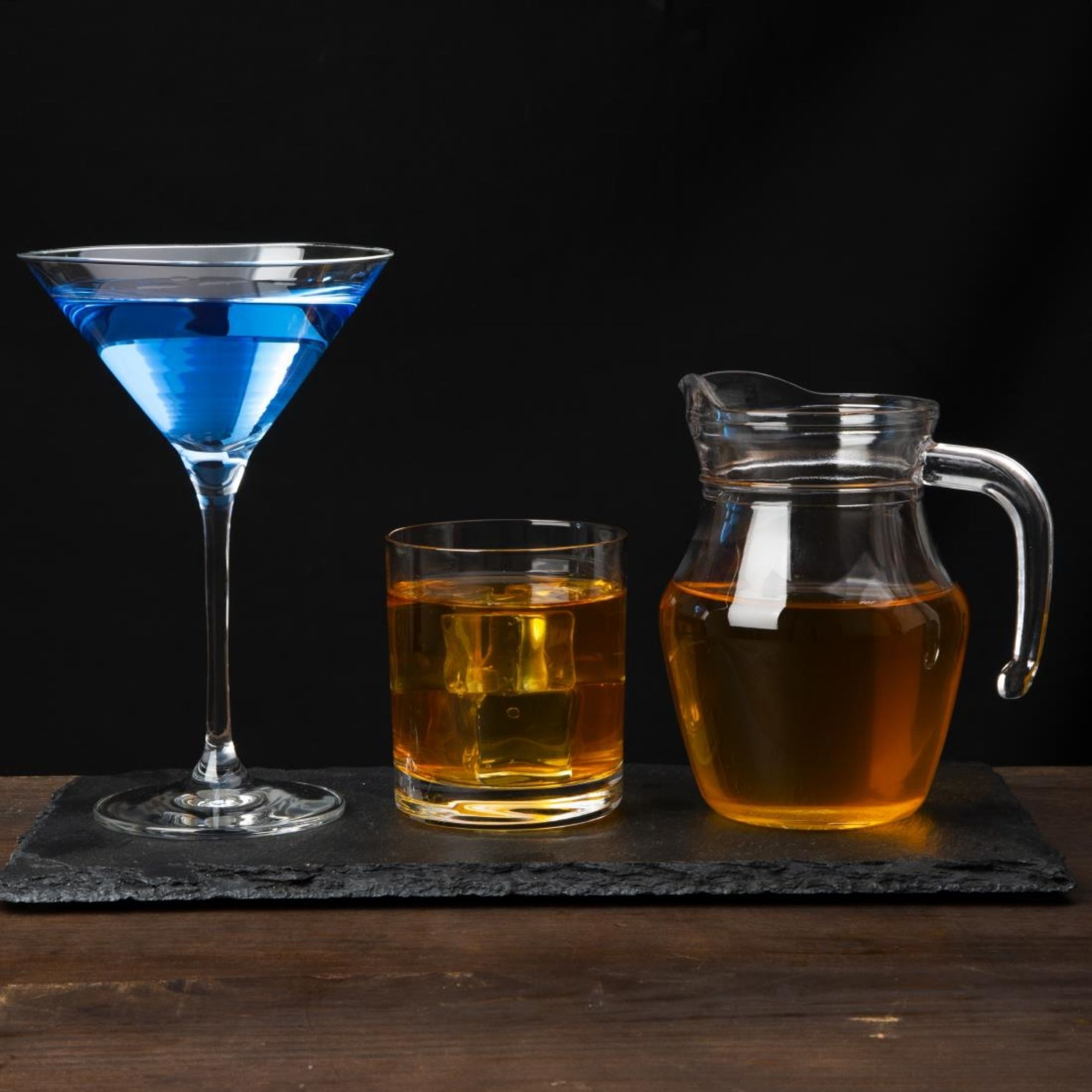 Picture of Olympia Campana One Piece Crystal Martini Glass 260ml (Pack of 6)