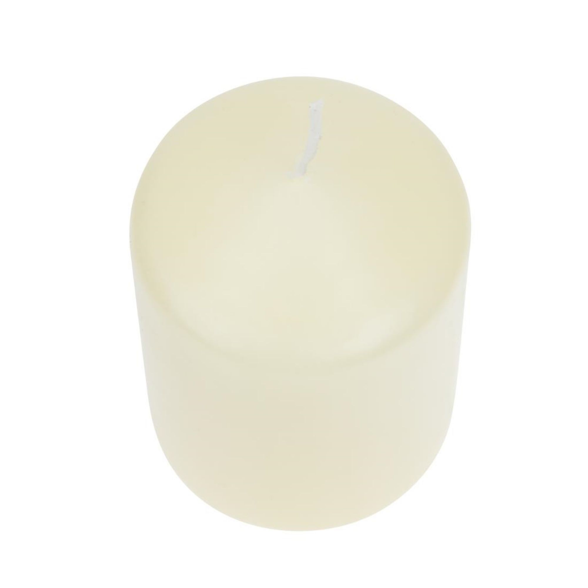 Picture of Ivory Pillar Short Candles 3" (Pack of 12)