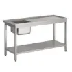 Picture of Passthrough Washer Entry Table 1500 Left Sink