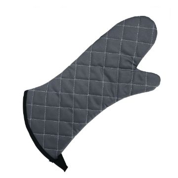Picture of Vogue Flame Retardant Charcoal Oven Mitt 17"