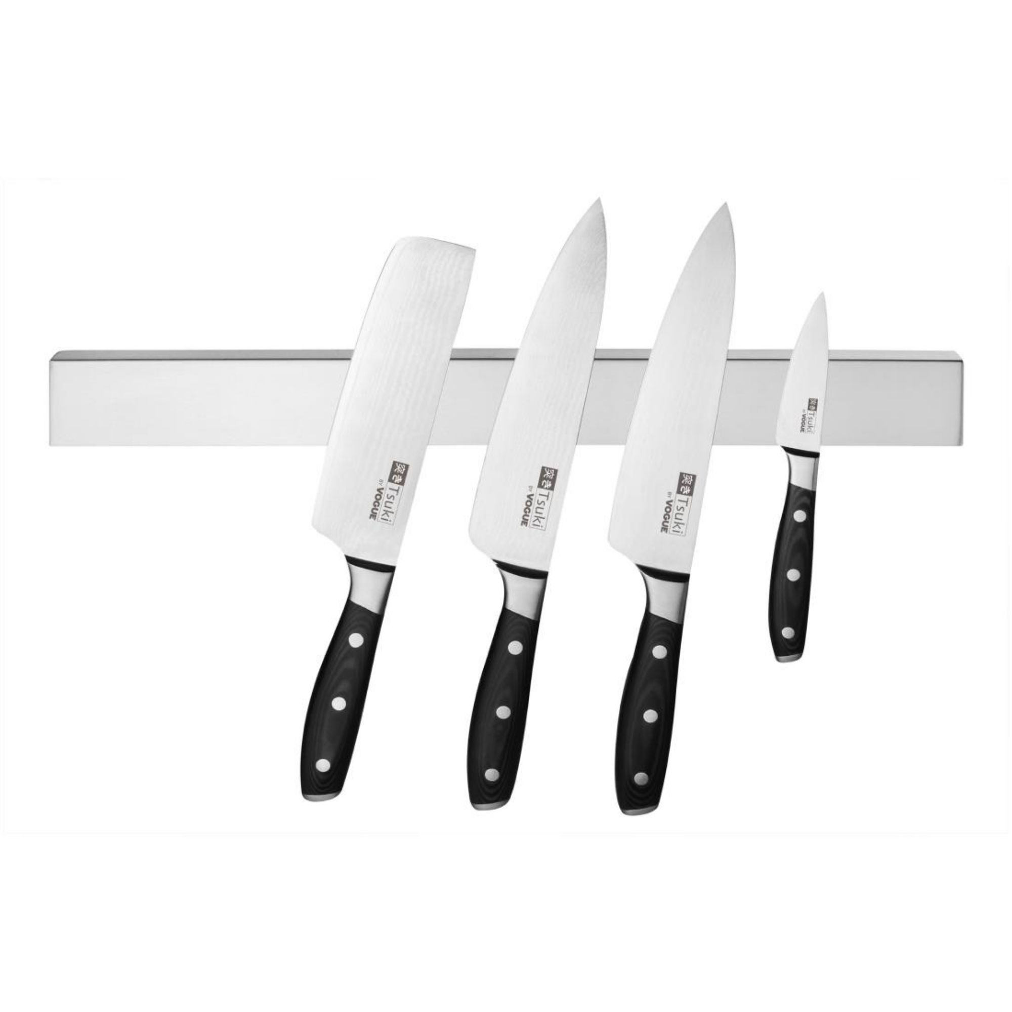 Picture of Vogue Stainless Steel Magnetic Knife Rack 450mm