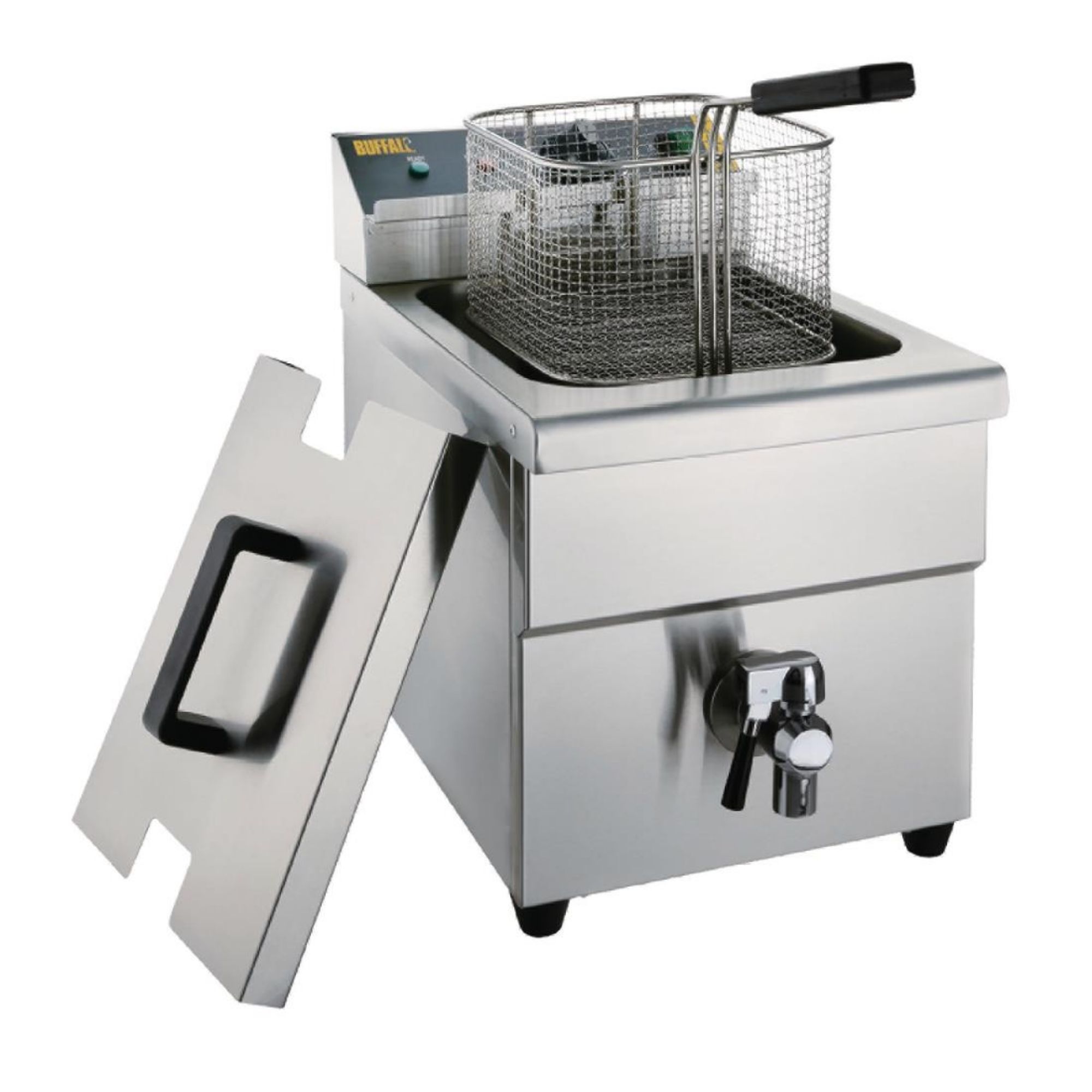 Picture of Buffalo Single Tank Single Basket Induction Fryer 3kW