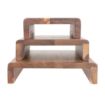Picture of Olympia Acacia Wood Riser Set (Pack of 3)