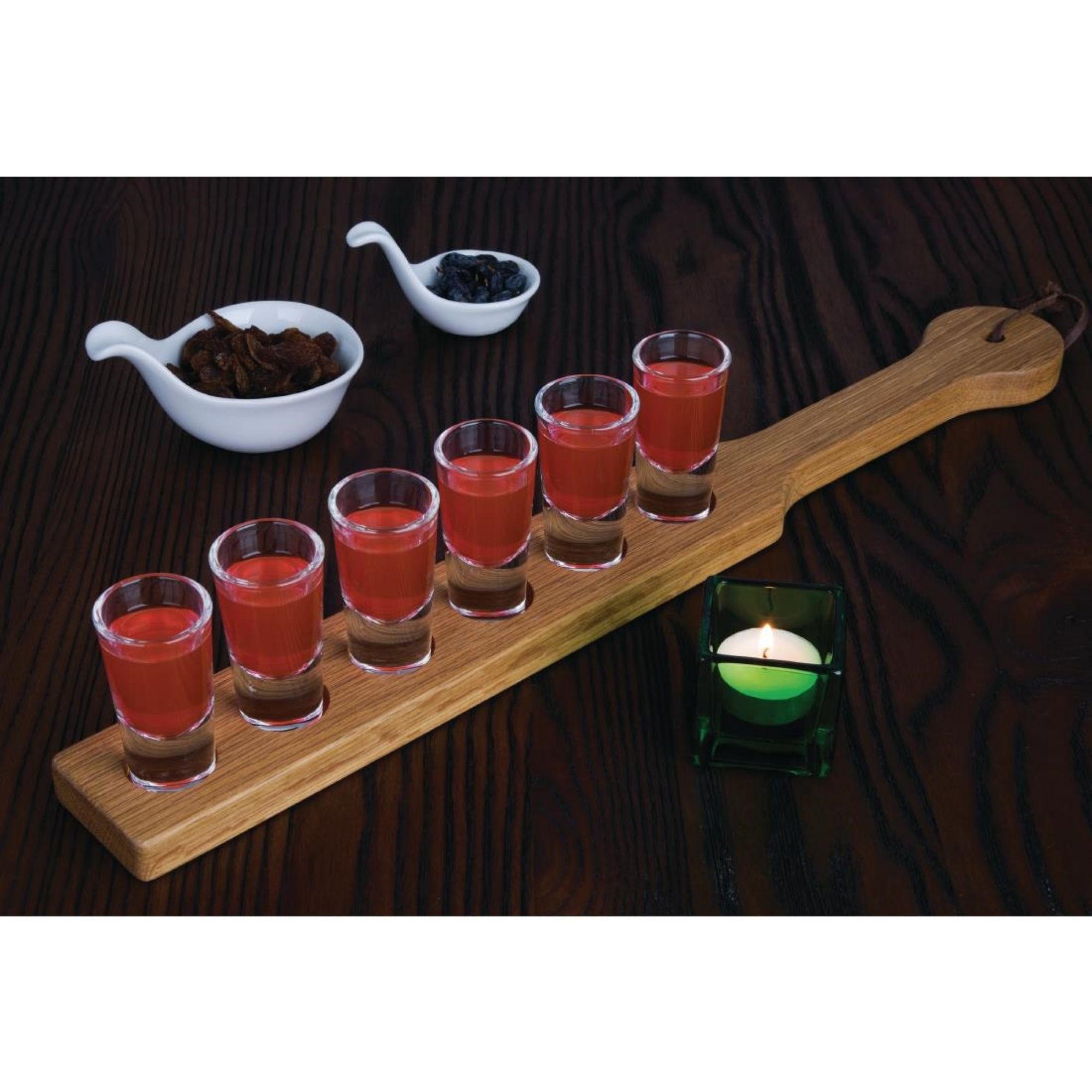 Picture of Olympia Oak Wood 6 Shot Wooden Paddle Board 500mm