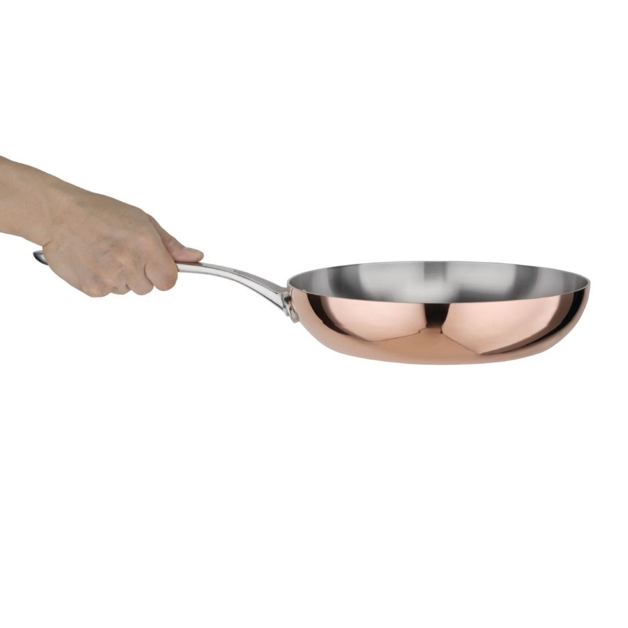 Picture of Vogue Copper Tri-Wall Frying Pan 24cm