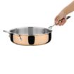 Picture of Vogue Copper Tri-Wall Sauté Pan 24cm