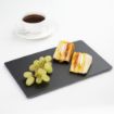 Picture of Olympia Smooth Edged Slate Platters 280 x 180mm (Pack of 2)