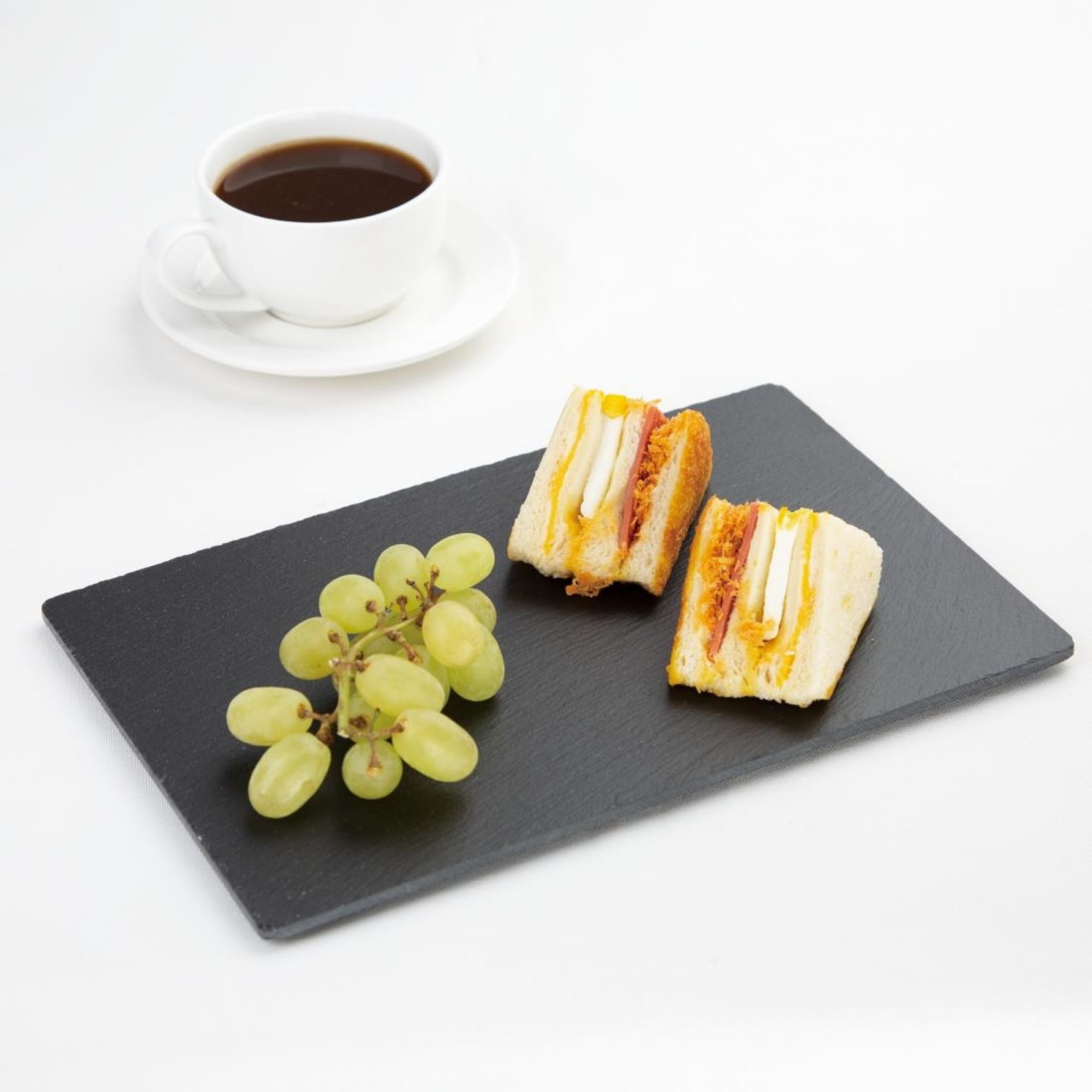 Picture of Olympia Smooth Edged Slate Platters 280 x 180mm (Pack of 2)