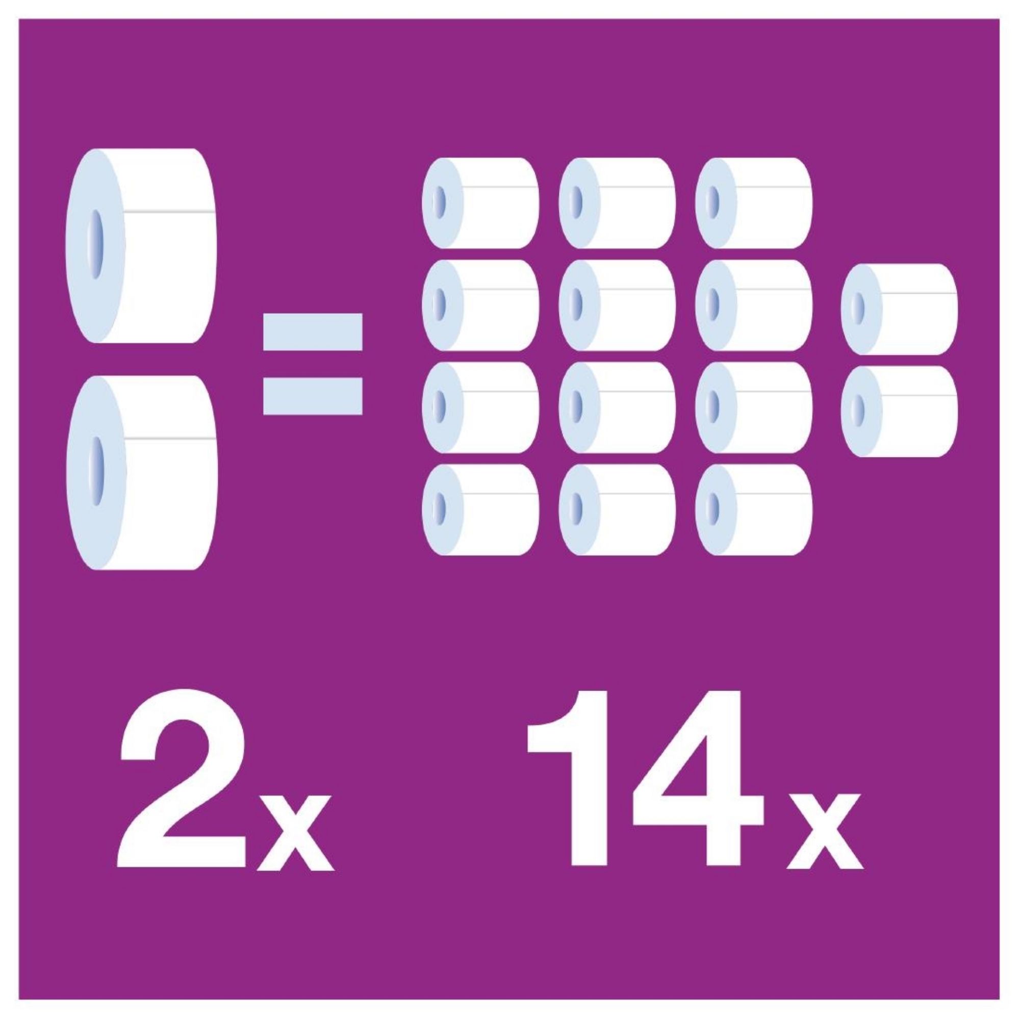 Picture of Tork Mini Jumbo Toilet Paper 2-Ply 170m (12 pack)