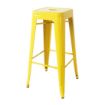 Picture of Bolero Bistro Yellow Steel High Stool (Pack of 4) - CH999