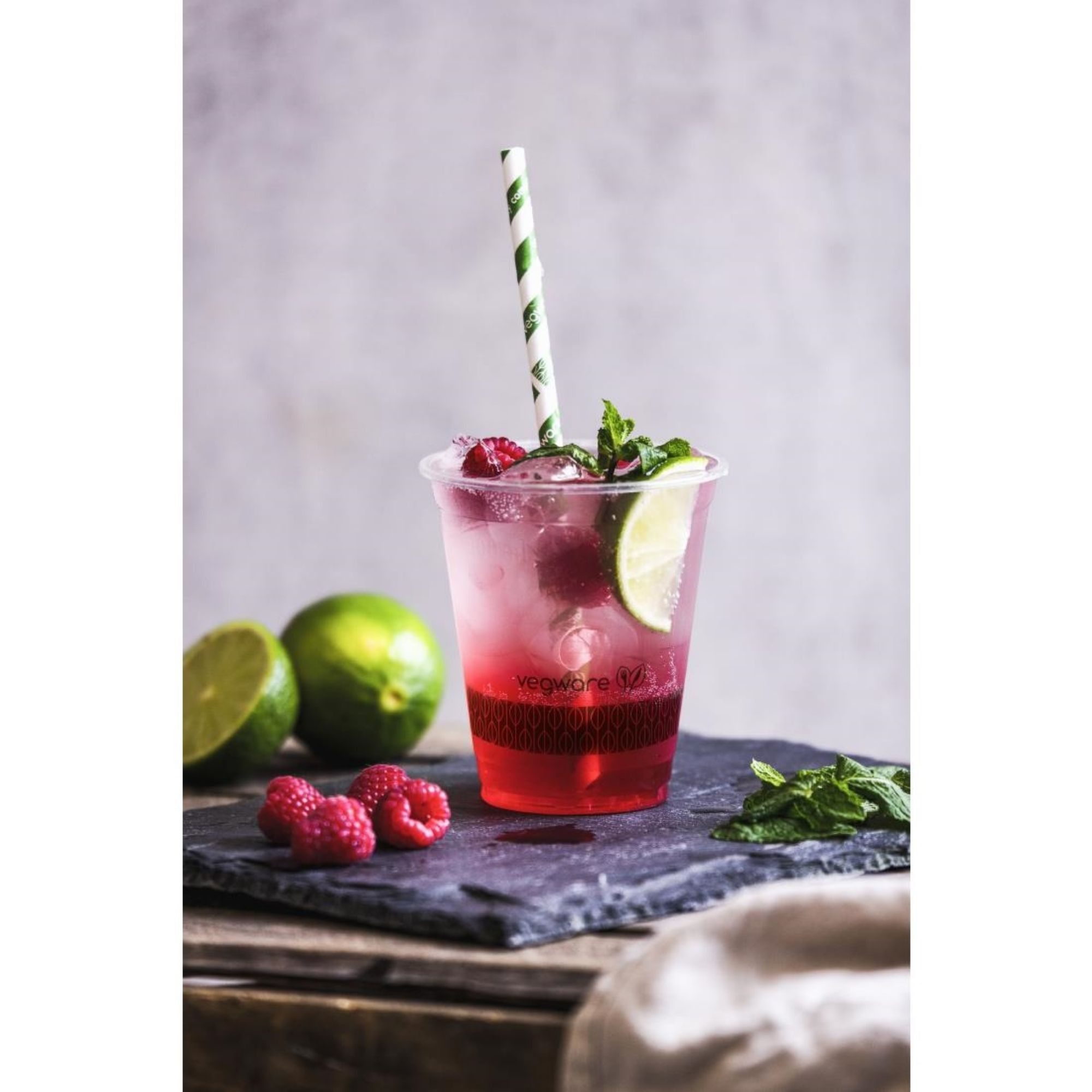 Picture of Vegware Compostable PLA Slim Cold Cups 200ml / 7oz (Pack of 1000)