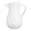 Picture of Olympia Insulated Swirl Jug White 500ml