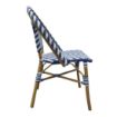 Picture of Bolero Parisian Style Rattan Side Chair Blue (Pack of 2)