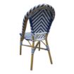 Picture of Bolero Parisian Style Rattan Side Chair Blue (Pack of 2)