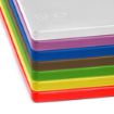 Picture of Hygiplas Low Density Antibacterial Chopping Board Set 450x300x10mm (Pack of 7)