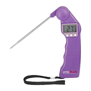 Picture of Hygiplas Easytemp Colour Coded Purple Thermometer