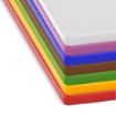 Picture of Hygiplas Low Density Chopping Boards Set 450x300x20mm (Pack of 7)
